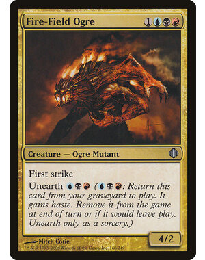 Magic: The Gathering Fire-Field Ogre (168) Lightly Played