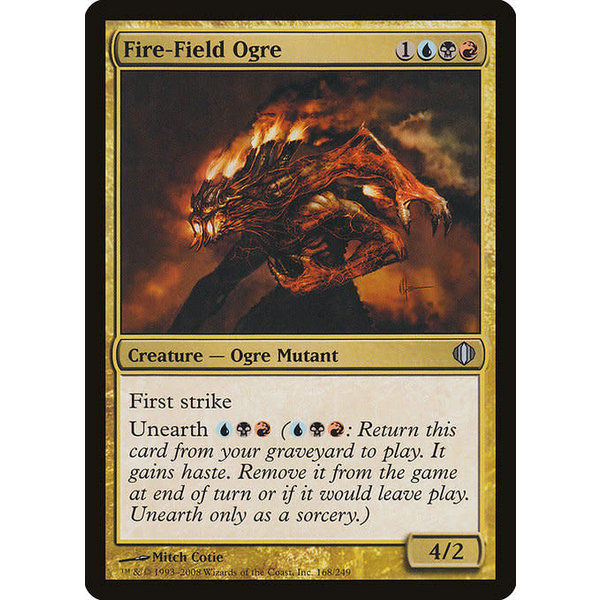 Magic: The Gathering Fire-Field Ogre (168) Lightly Played