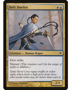 Magic: The Gathering Deft Duelist (165) Lightly Played