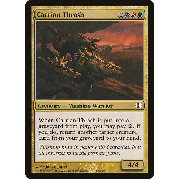 Magic: The Gathering Carrion Thrash (162) Lightly Played