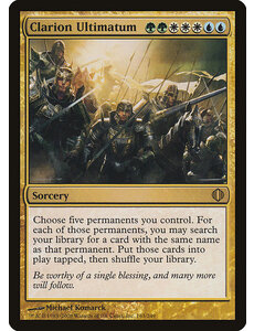 Magic: The Gathering Clarion Ultimatum (163) Lightly Played