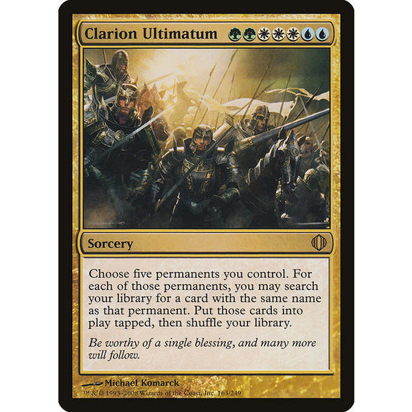 Magic: The Gathering Clarion Ultimatum (163) Lightly Played