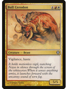 Magic: The Gathering Bull Cerodon (161) Lightly Played