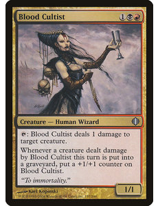 Magic: The Gathering Blood Cultist (157) Lightly Played