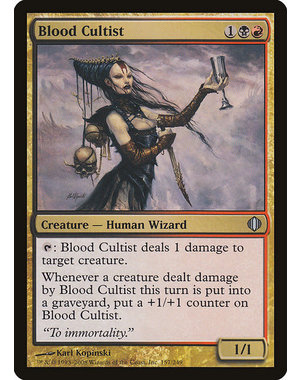 Magic: The Gathering Blood Cultist (157) Lightly Played