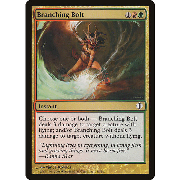 Magic: The Gathering Branching Bolt (158) Lightly Played