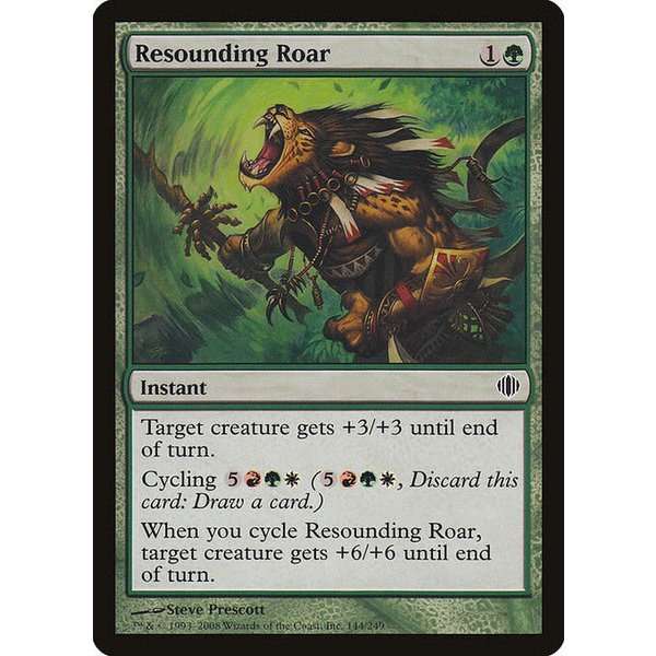 Magic: The Gathering Resounding Roar (144) Lightly Played