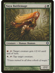Magic: The Gathering Naya Battlemage (142) Lightly Played