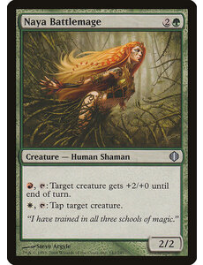 Magic: The Gathering Naya Battlemage (142) Lightly Played