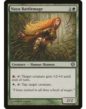 Magic: The Gathering Naya Battlemage (142) Lightly Played