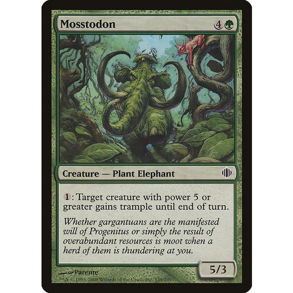 Magic: The Gathering Mosstodon (139) Lightly Played Foil