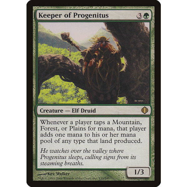 Magic: The Gathering Keeper of Progenitus (135) Lightly Played Foil - Japanese