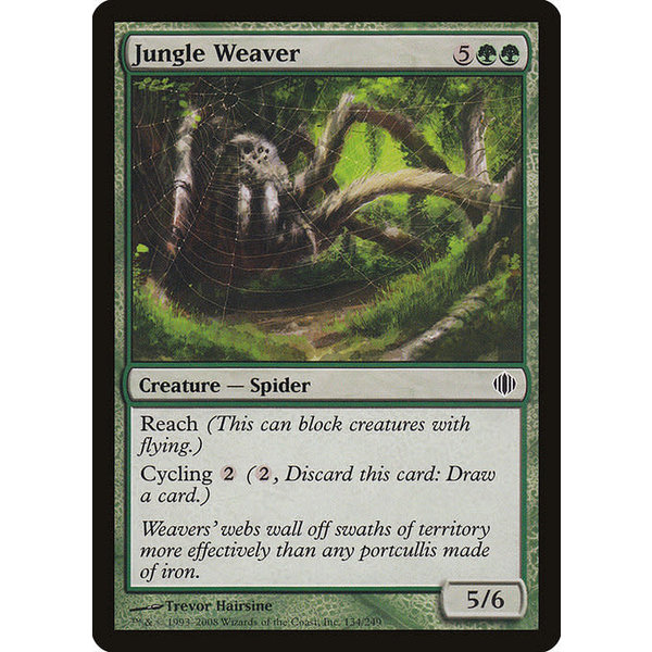 Magic: The Gathering Jungle Weaver (134) Lightly Played