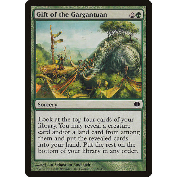 Magic: The Gathering Gift of the Gargantuan (132) Lightly Played