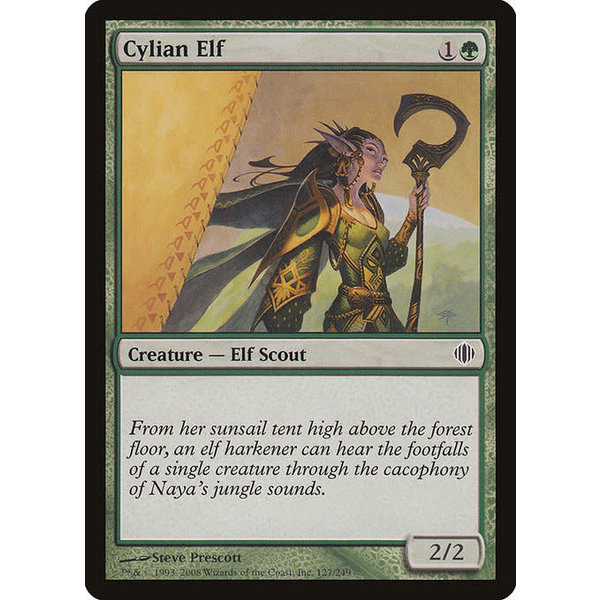 Magic: The Gathering Cylian Elf (127) Lightly Played Foil