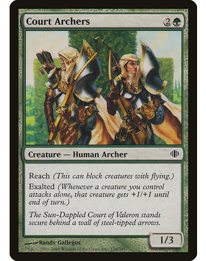 Magic: The Gathering Court Archers (126) Lightly Played