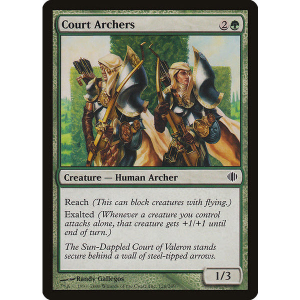 Magic: The Gathering Court Archers (126) Lightly Played