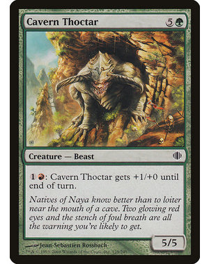 Magic: The Gathering Cavern Thoctar (125) Lightly Played