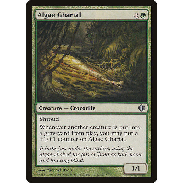 Magic: The Gathering Algae Gharial (123) Lightly Played