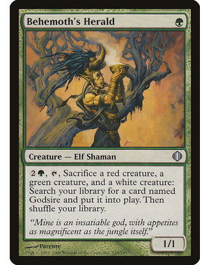 Magic: The Gathering Behemoth's Herald (124) Lightly Played