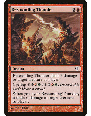 Magic: The Gathering Resounding Thunder (110) Lightly Played
