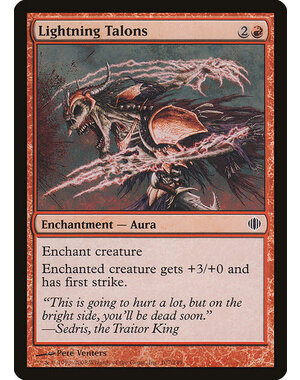 Magic: The Gathering Lightning Talons (107) Lightly Played