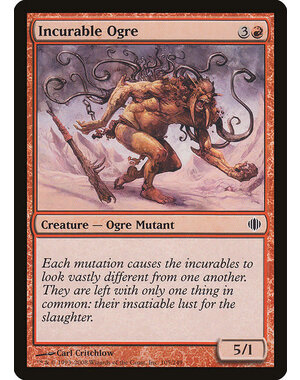 Magic: The Gathering Incurable Ogre (105) Lightly Played