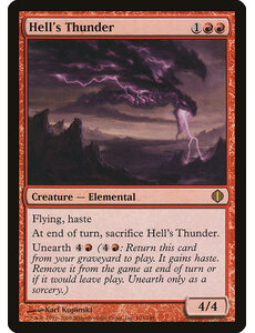 Magic: The Gathering Hell's Thunder (103) Lightly Played