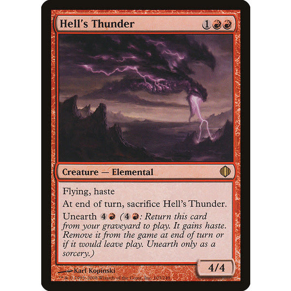 Magic: The Gathering Hell's Thunder (103) Lightly Played