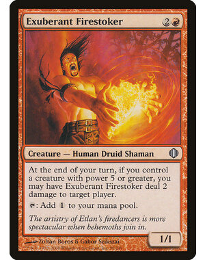Magic: The Gathering Exuberant Firestoker (099) Lightly Played
