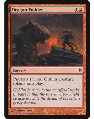 Magic: The Gathering Dragon Fodder (097) Lightly Played