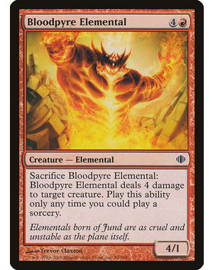 Magic: The Gathering Bloodpyre Elemental (093) Lightly Played