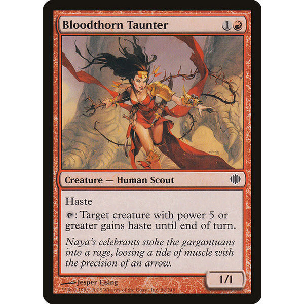 Magic: The Gathering Bloodthorn Taunter (094) Lightly Played Foil