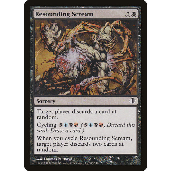 Magic: The Gathering Resounding Scream (083) Lightly Played