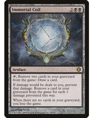 Magic: The Gathering Immortal Coil (079) Lightly Played
