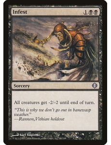 Magic: The Gathering Infest (080) Lightly Played