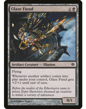 Magic: The Gathering Glaze Fiend (077) Lightly Played
