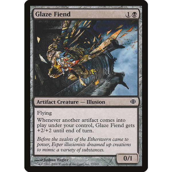 Magic: The Gathering Glaze Fiend (077) Lightly Played