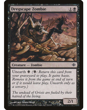 Magic: The Gathering Dregscape Zombie (074) Lightly Played