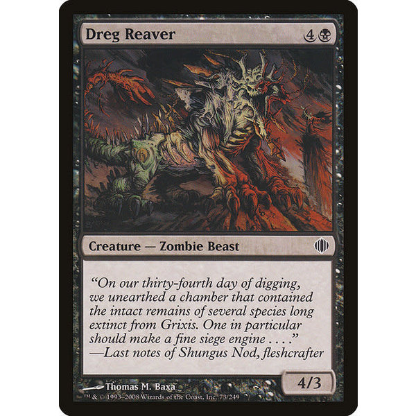 Magic: The Gathering Dreg Reaver (073) Lightly Played