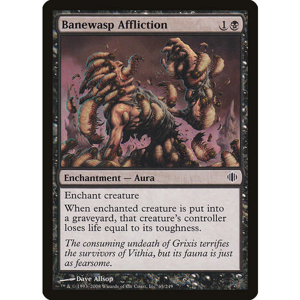 Magic: The Gathering Banewasp Affliction (065) Lightly Played