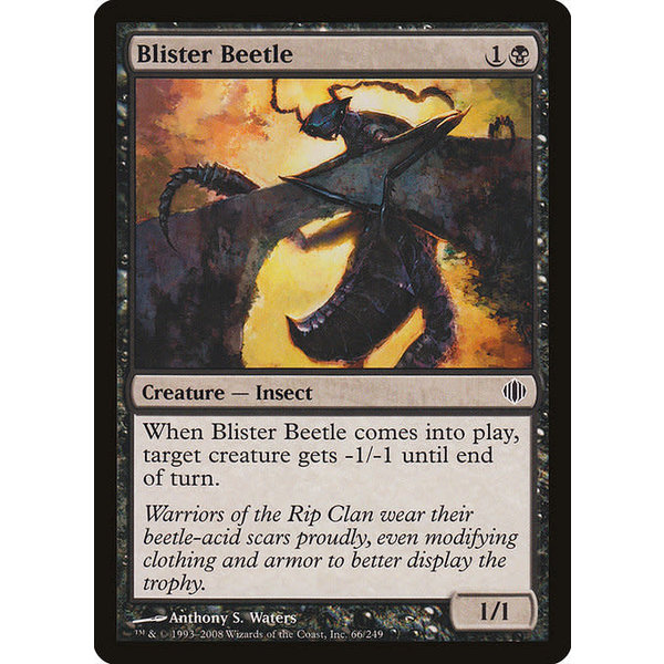 Magic: The Gathering Blister Beetle (066) Lightly Played