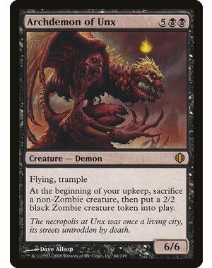 Magic: The Gathering Archdemon of Unx (064) Lightly Played