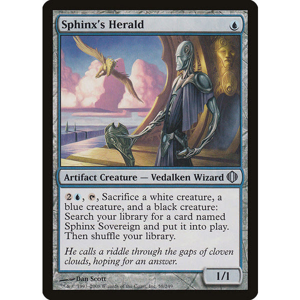 Magic: The Gathering Sphinx's Herald (058) Lightly Played
