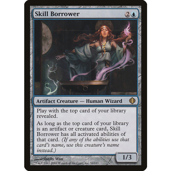 Magic: The Gathering Skill Borrower (056) Moderately Played