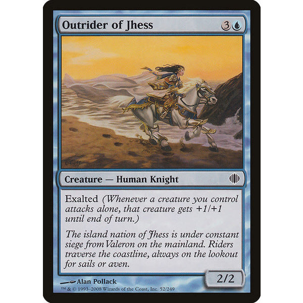 Magic: The Gathering Outrider of Jhess (052) Lightly Played