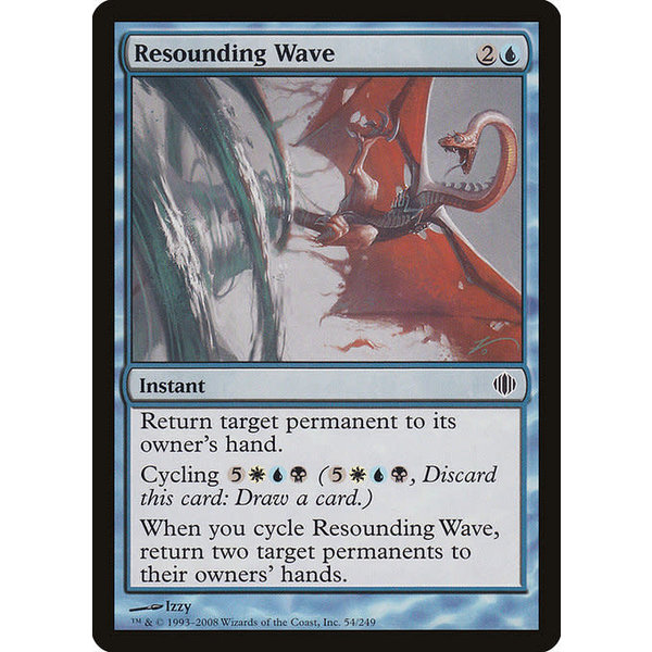 Magic: The Gathering Resounding Wave (054) Lightly Played