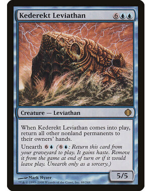 Magic: The Gathering Kederekt Leviathan (048) Moderately Played Foil