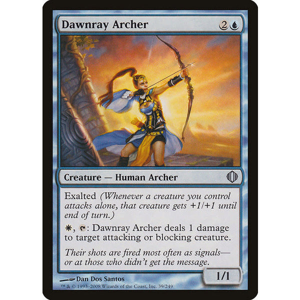 Magic: The Gathering Dawnray Archer (039) Lightly Played