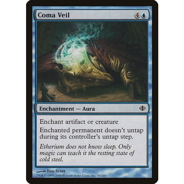 Magic: The Gathering Coma Veil (036) Lightly Played Foil